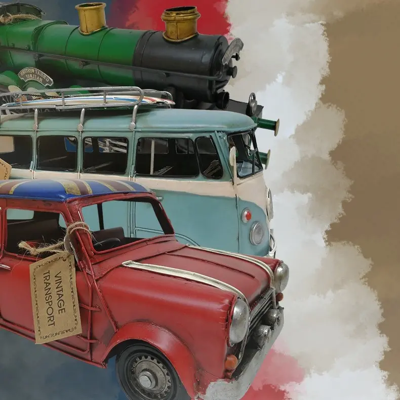Vintage Transport Ornaments