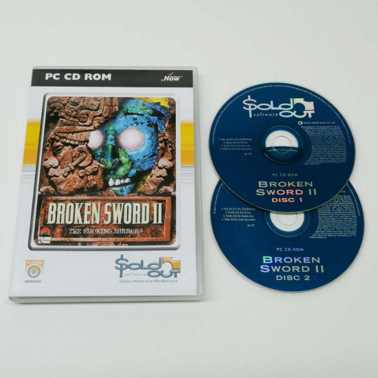 Broken Sword II The Smoking Mirror PC CD-ROM Game IBM PC
