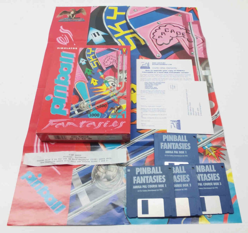Pinball Fantasies Commodore Amiga Game Commodore Amiga 25