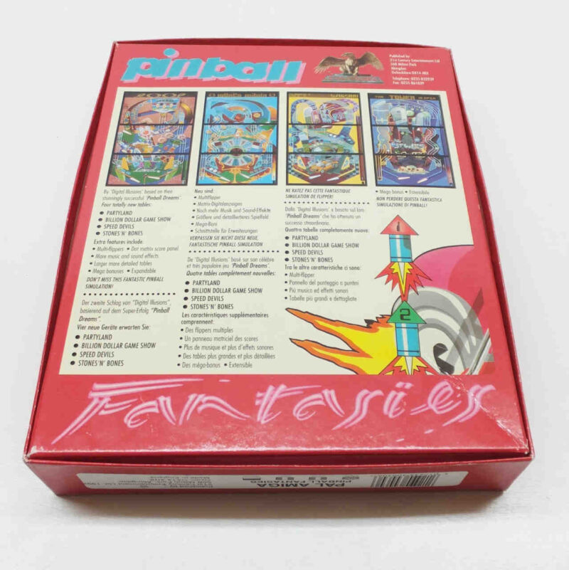 Pinball Fantasies Commodore Amiga Game Commodore Amiga 15