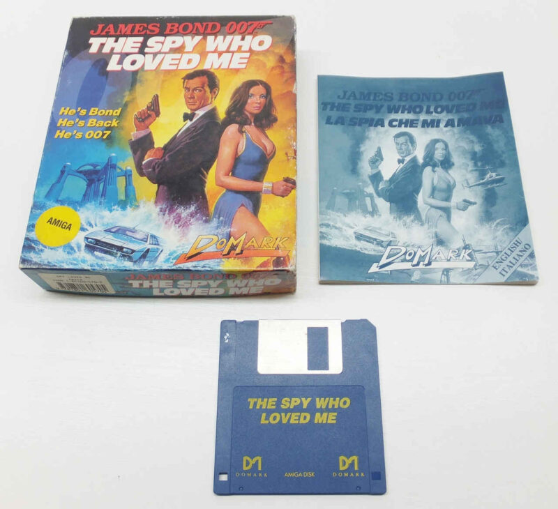 James Bond 007 The Spy Who Loved Me Commodore Amiga Game Commodore Amiga