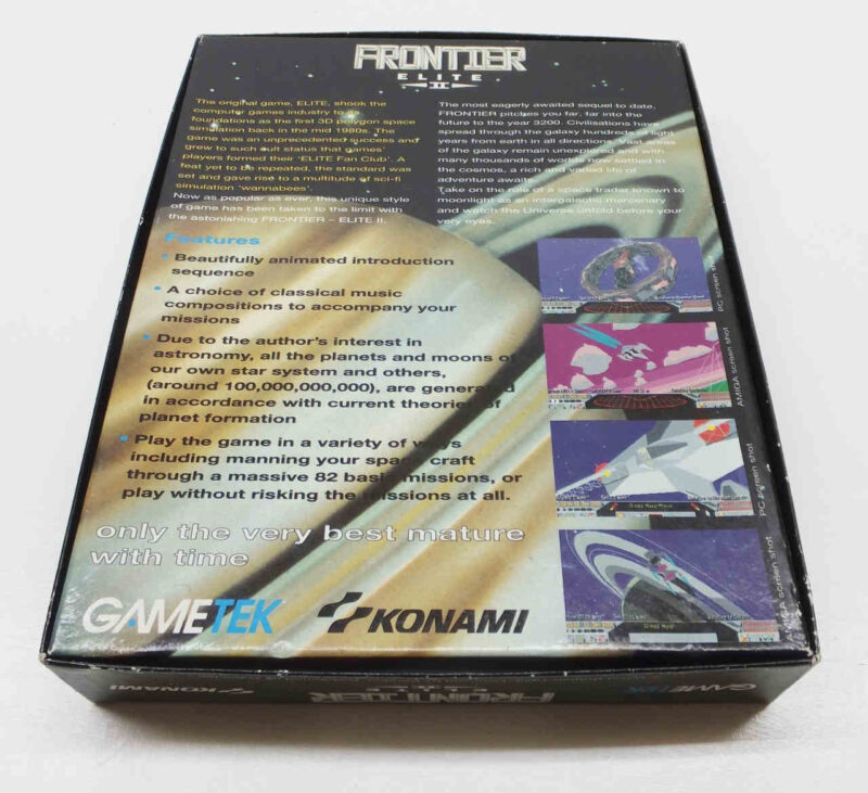 Frontier Elite II Commodore Amiga Game Commodore Amiga 13