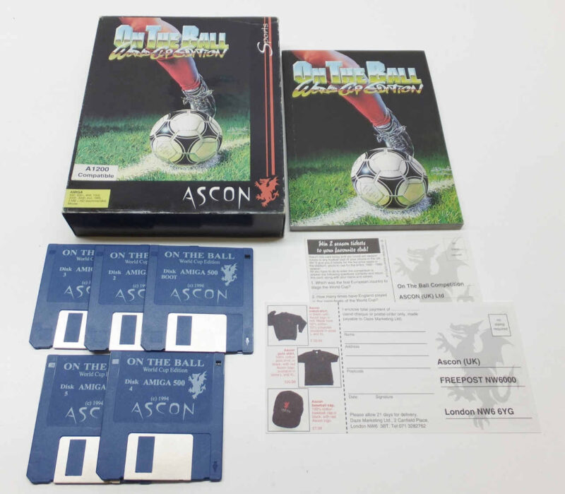 On The Ball World Cup Ed Commodore Amiga Game Commodore Amiga