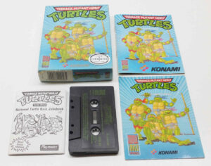 Teenage Mutant Hero Turtles Commodore 64 Cassette Game Commodore 64
