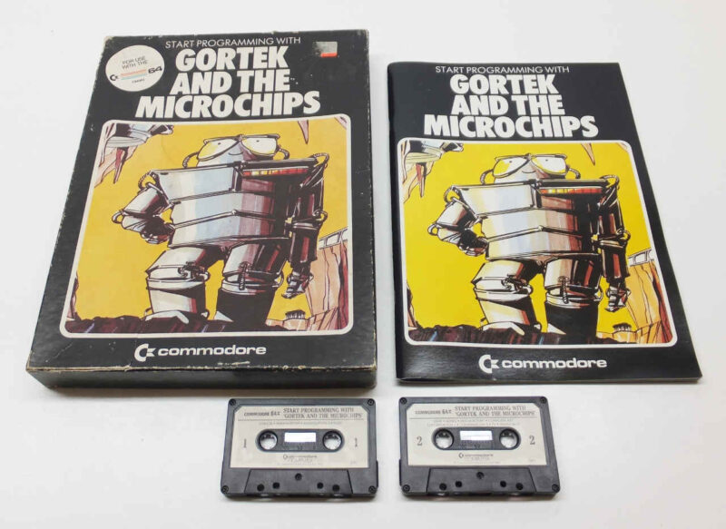 Gortek And The Microchips Commodore 64 Cassette Game Commodore 64 19