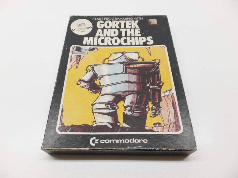 Gortek And The Microchips Commodore 64 Cassette Game Commodore 64 3