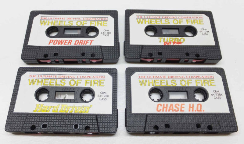 Wheels Of Fire Commodore 64 Cassette Game Bundle Commodore 64 5