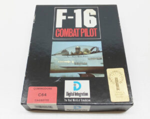 F-16 Combat Pilot Commodore 64 Cassette Game Commodore 64 2