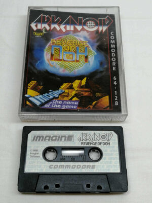 Arkanoid Revenge Of Doh Commodore 64 Cassette Game Commodore 64