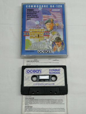 Combat School Commodore 64 Cassette Game Commodore 64