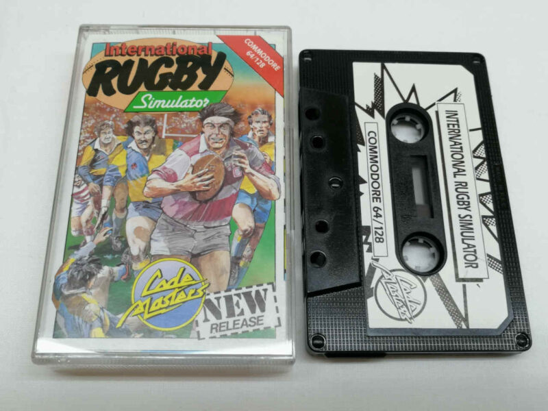 International Rugby Simulator Commodore 64 Cassette Game Commodore 64 5