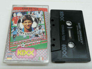 Gary Lineker’s Superstar Soccer Commodore 64 Cassette Game Commodore 64