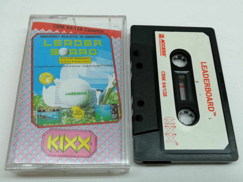 Leaderboard Commodore 64 Cassette Game Commodore 64