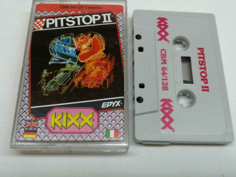 Pitstop II Commodore 64 Cassette Game Commodore 64 5