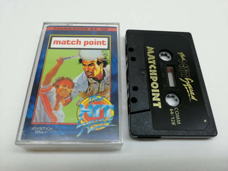 Match Point Commodore 64 Cassette Game Commodore 64