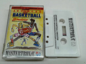 Advanced Basketball Simulator Commodore 64 Cassette Game Commodore 64