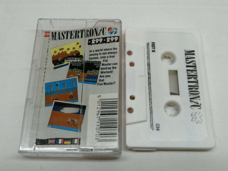 Fist II Commodore 64 Cassette Game Commodore 64 3