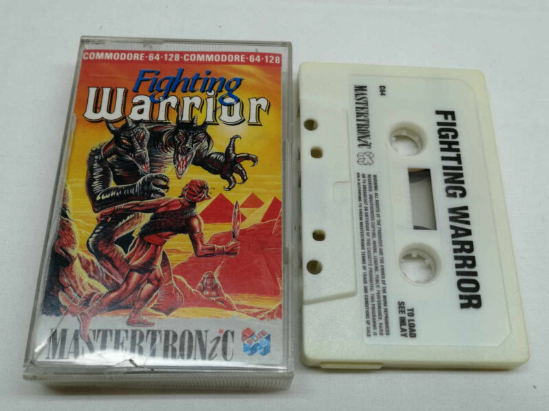 Fighting Warrior Commodore 64 Cassette Game Commodore 64 5