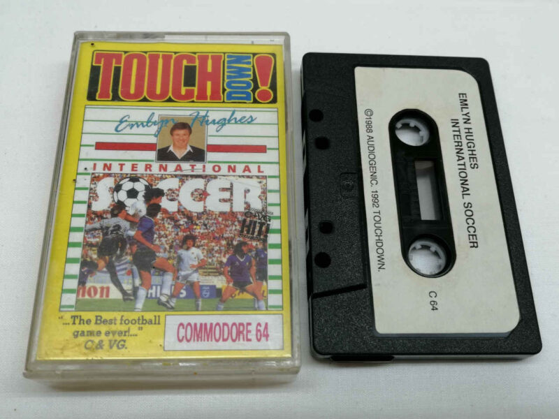 Emlyn Hughes International Soccer Commodore 64 Cassette Game Commodore 64 5