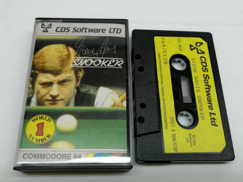 Steve Davis Snooker Commodore 64 Cassette Game Commodore 64 5