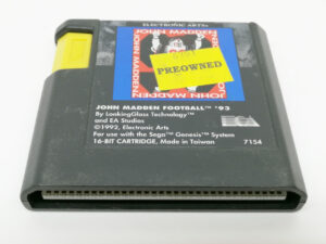 John Madden Football ’93 SEGA Mega Drive Game Retro Gaming