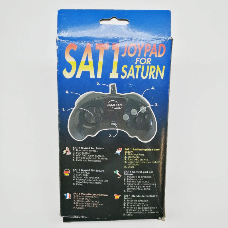 Gamester LMP SAT 1 Sega Saturn Third Party Controller Retro Gaming 7