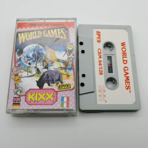 World Games Commodore 64 Cassette Game Commodore 64