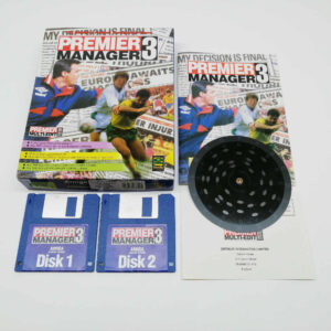 Premier Manager 3 Commodore Amiga Game Commodore Amiga