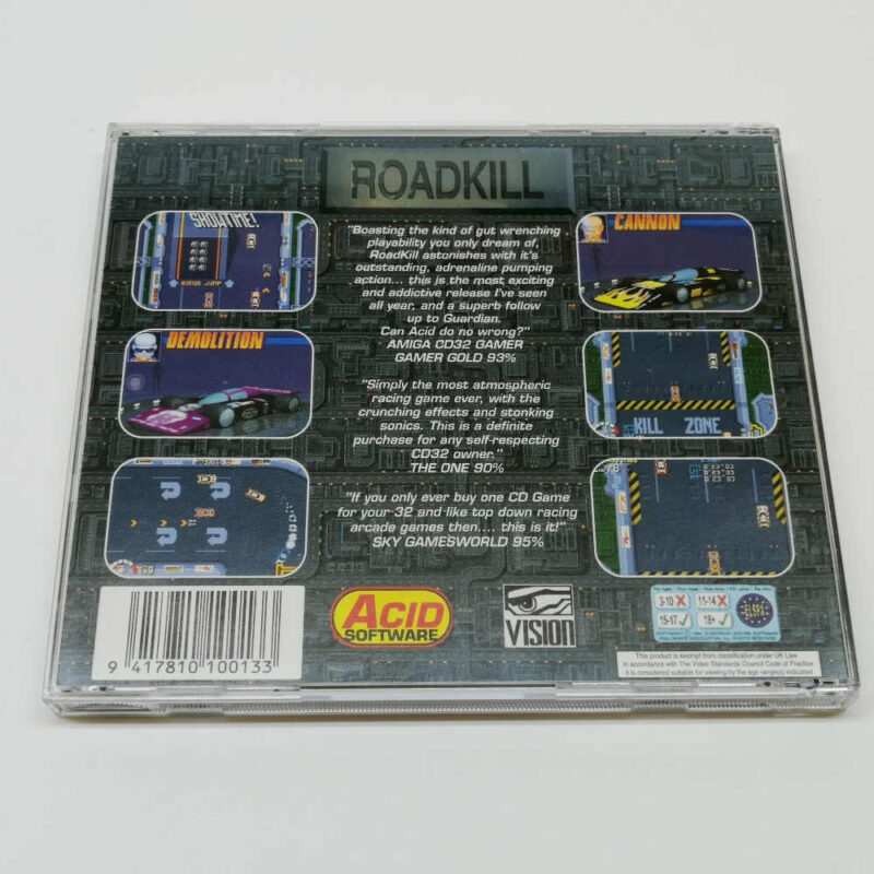 Roadkill Amiga CD32 Game Commodore Amiga CD32 5