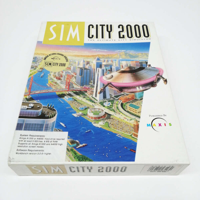 SIM CITY 2000 Commodore Amiga 1200 Game Commodore Amiga 3