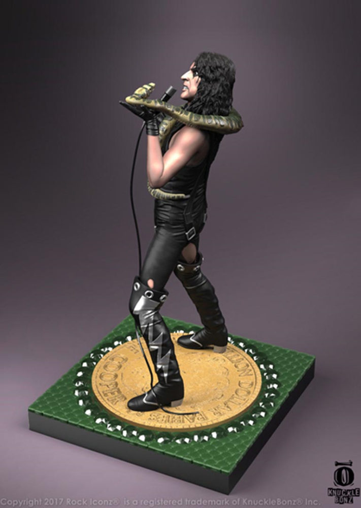 Knucklebonz Rock Iconz Alice Cooper II Snake Statue Knucklebonz Rock Iconz 7
