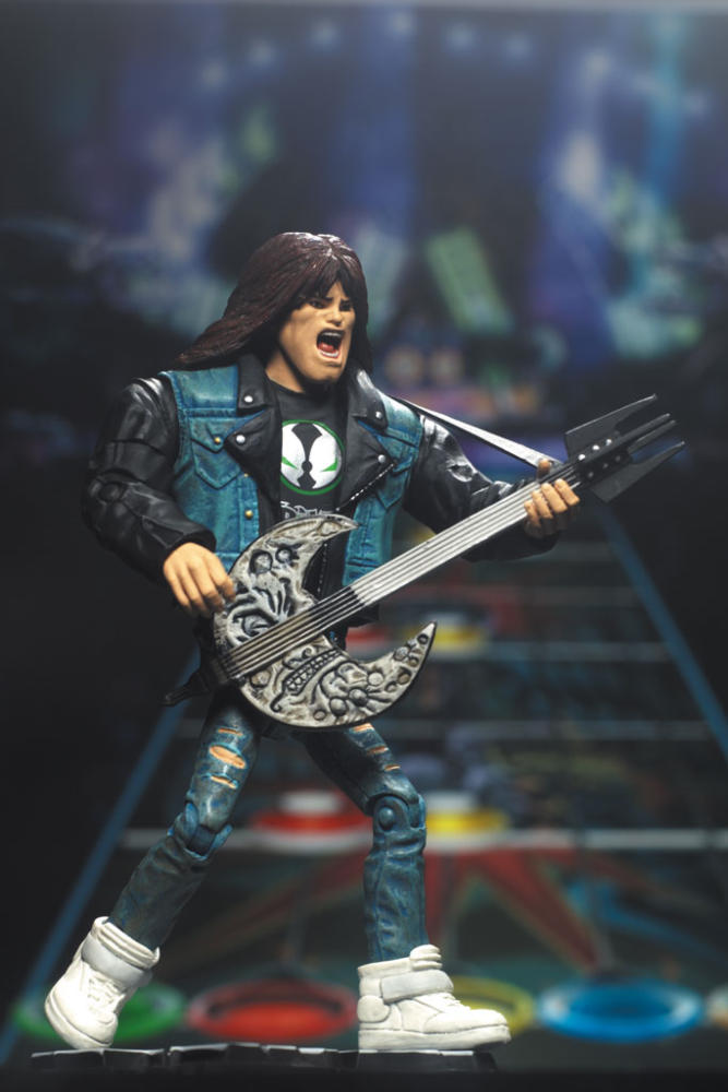 Axel Steel (Spawn Shirt) Guitar Hero Series 1 Figure 7" Figures 5