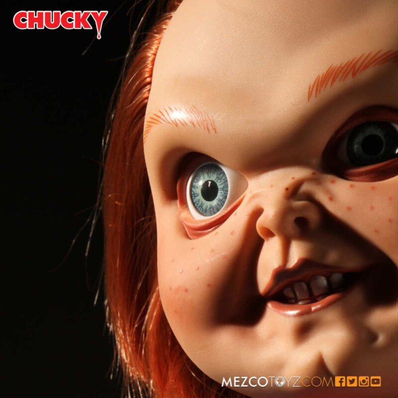 MDS Mega Scale Child’s Play 15″ Talking Sneering Chucky Figure MDS Mega Scale 15