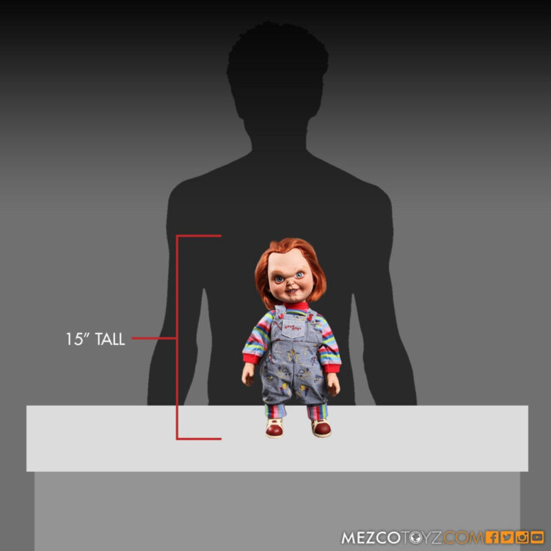 MDS Mega Scale Child’s Play 15″ Talking Sneering Chucky Figure MDS Mega Scale 21
