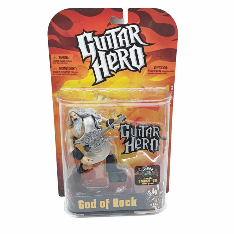 God of Rock (White Toga) Guitar Hero Series 1 Figure 7" Figures 3