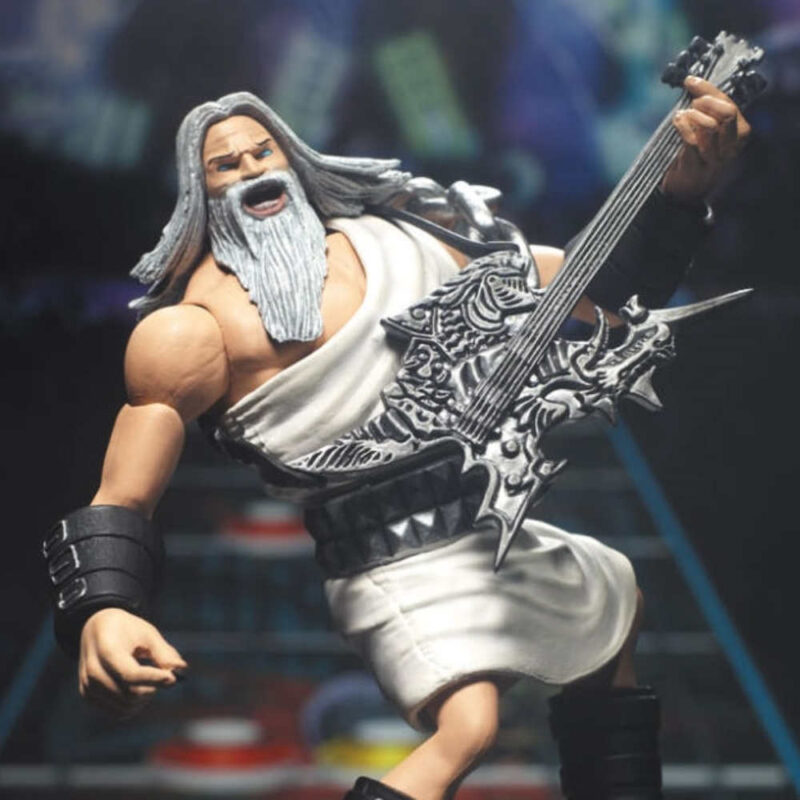 God of Rock (White Toga) Guitar Hero Series 1 Figure 7" Figures 7
