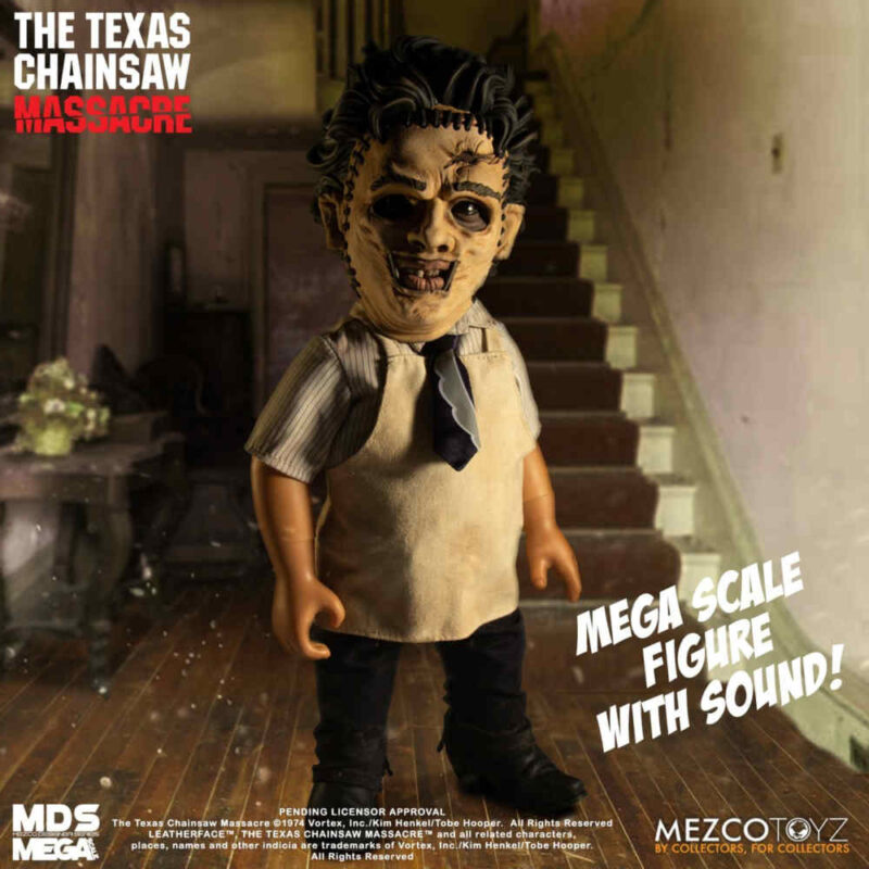 MDS Mega Scale The Texas Chainsaw Massacre (1974) 15″ Talking Leatherface Figure MDS Mega Scale 7
