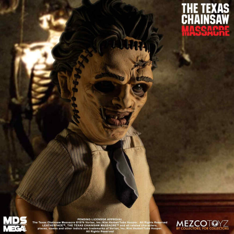 MDS Mega Scale The Texas Chainsaw Massacre (1974) 15″ Talking Leatherface Figure MDS Mega Scale 13