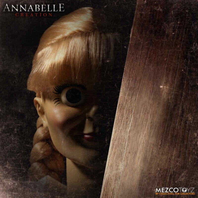 MDS Annabelle Creation 18″ Roto Plush Scaled Prop Replica Doll Masks & Prop Horror Replicas 15