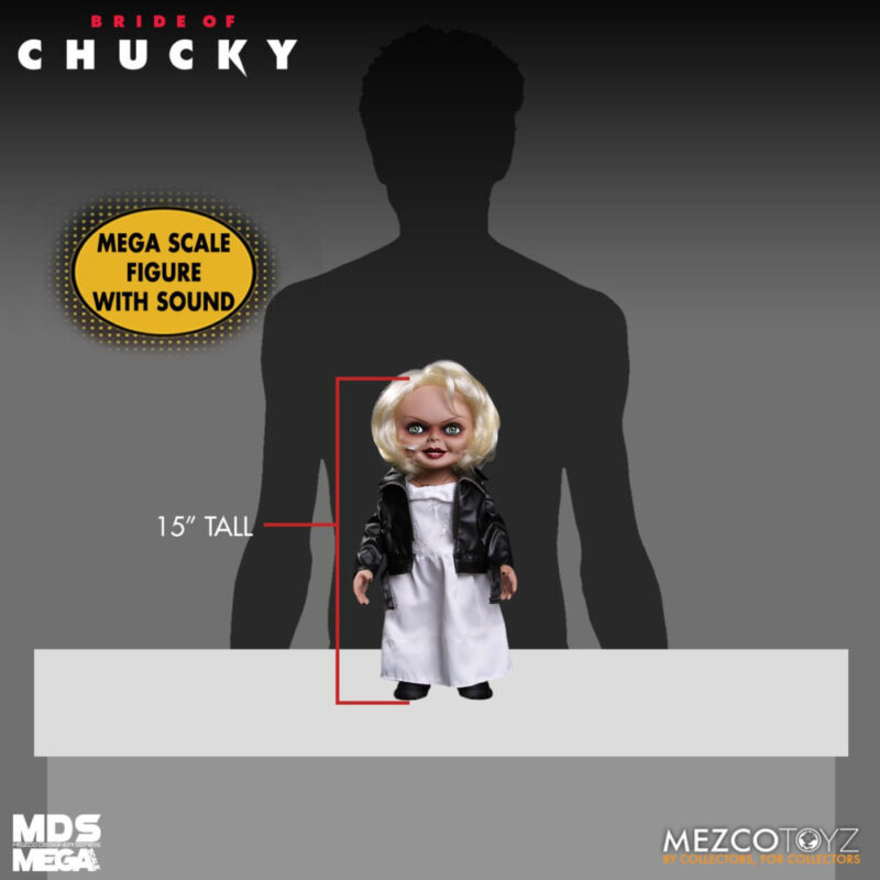 MDS Mega Scale Bride of Chucky 15″ Talking Tiffany Figure MDS Mega Scale 13
