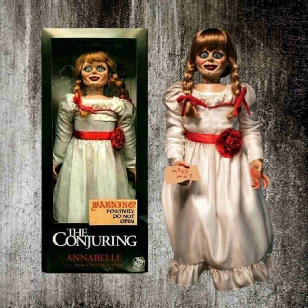 The Conjuring Lifesize Annabelle Prop Replica Doll 1:1 Scale Masks & Prop Horror Replicas 20