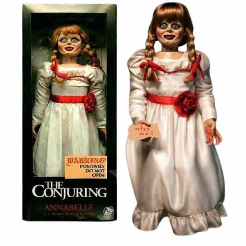 The Conjuring Lifesize Annabelle Prop Replica Doll 1:1 Scale Masks & Prop Horror Replicas 3