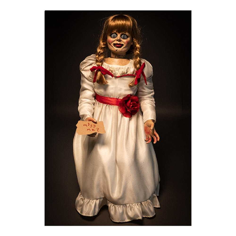 The Conjuring Lifesize Annabelle Prop Replica Doll 1:1 Scale Masks & Prop Horror Replicas 16