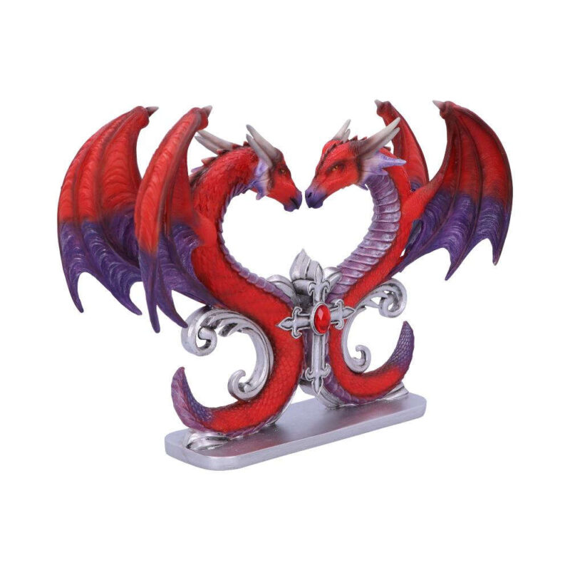 Dragons Devotion Love Heart Bust Figurine 29cm Figurines Medium (15-29cm) 5