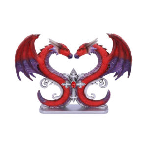 Dragons Devotion Love Heart Bust Figurine 29cm Figurines Medium (15-29cm) 2