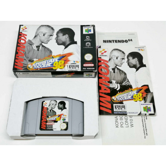 International Superstar Soccer 98 Nintendo 64 / N64 Game Nintendo
