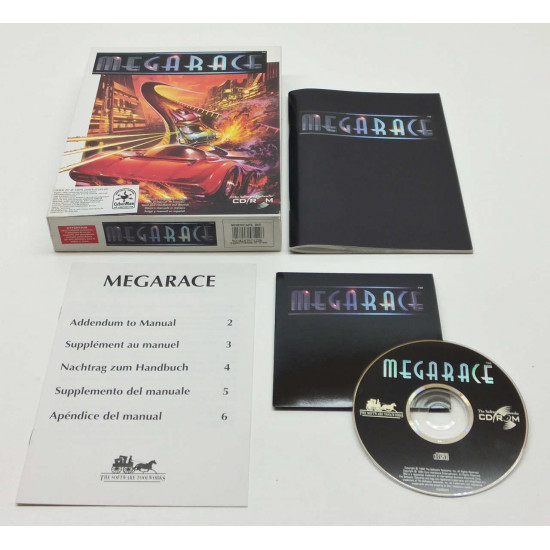 Megarace – Big Box PC CD-ROM Game IBM PC