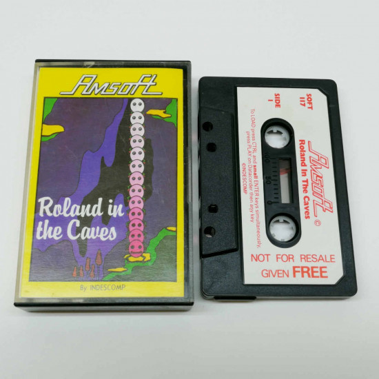 Roland In The Caves – Amstrad CPC 464 Game Amstrad CPC