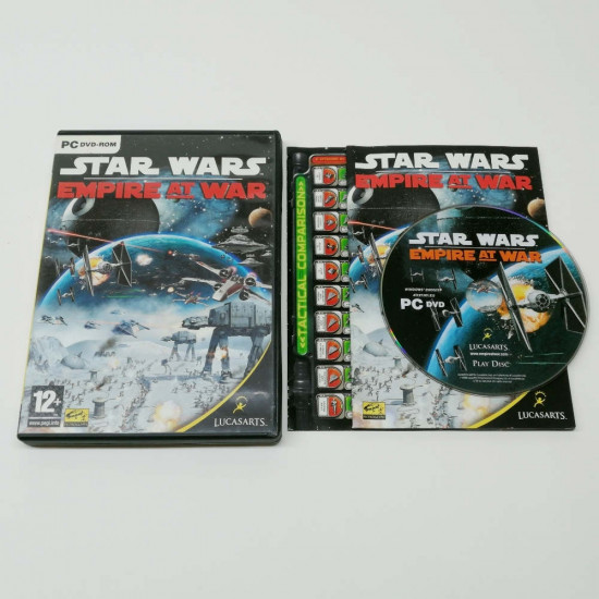 Star Wars Empire At War PC DVD-ROM Game IBM PC