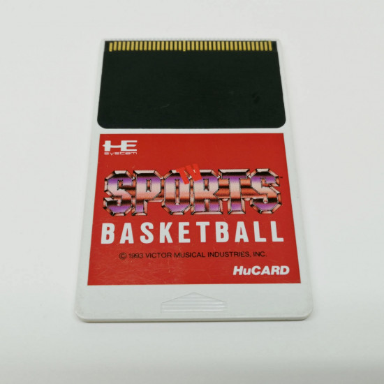 TV Sports Basketball – PC Engine HuCARD Game NTSC-J Japanese Version NEC PC Engine 7